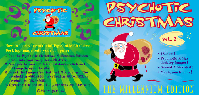 Psychotic Christmas 1999 Outer CD Artwork Psychotic Christmas 1999 Outer CD Artwork